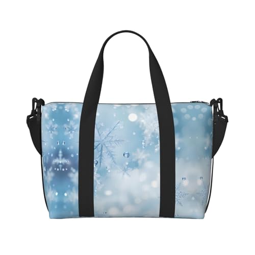 Phayah Schnee-Reisetasche, Sporttasche, Turnbeutel, Schultertasche, Wochenendtasche, Übernachtungstasche für Damen, Schwarz , Einheitsgröße von PHAYAH