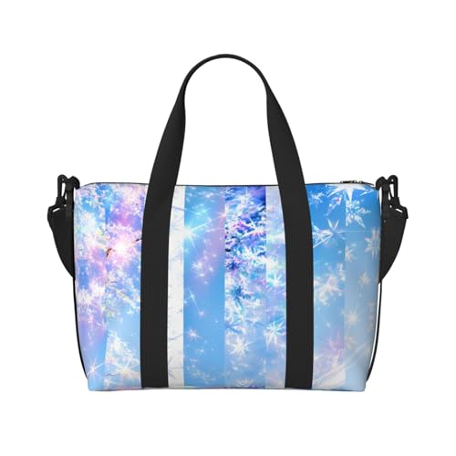 Phayah Shining Starlight Weekender Tasche für Damen, Reisetasche, Übernachtung, Wochenendtasche, Sport, Fitnessstudio, Tragetasche, Crossbody-Tasche von PHAYAH