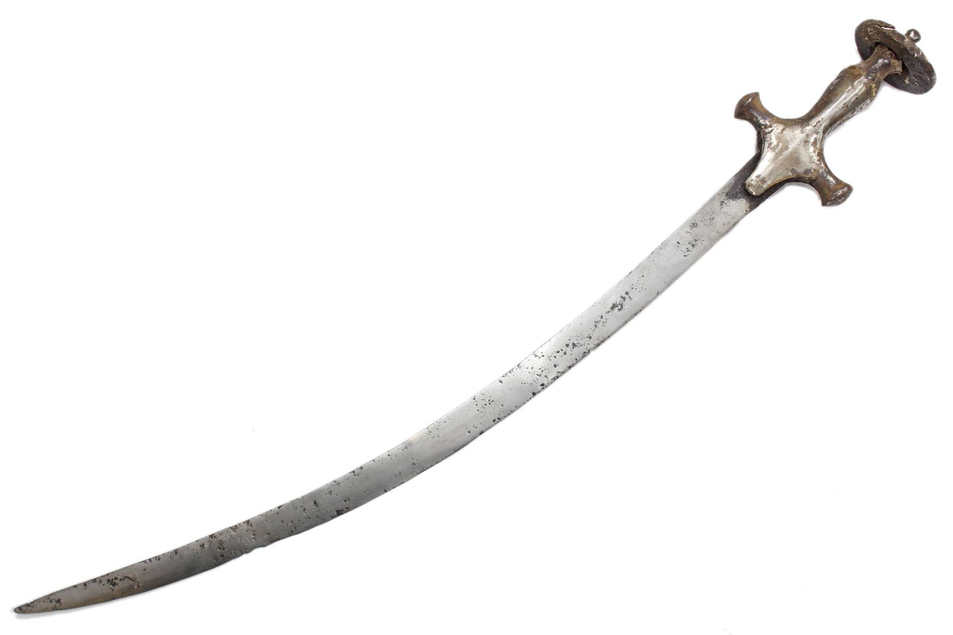 Ph Antikes Schwert Dolch Messer Stahlklinge Alter Griff P 534 von PHArtisticIndia