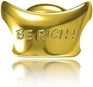 PHCLASY 2023 Graduation Charms für Frauen 925 Sterling Silber für Armbänder und Halsketten Schmuck Frauen Perlen Geschenk (Jin Yuanbaos Reichtumszauber) von PHCLASY