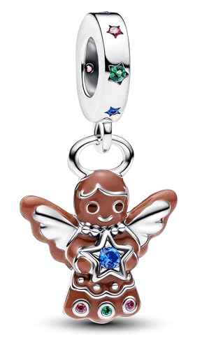 PHCLASY Angel Gingerbread Charms Christmas and New Year Anhänger Bead für Europas Armband Damen PHCLASY Angel Gingerbread Charms Christmas and New Year Anhänger Bead für Europas Armband Damen von PHCLASY