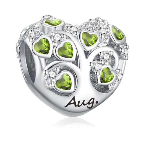 PHCLASY August Geburtsstein Charm Compatible with Pandora Armband Geburtstag für Damen PHCLASY August Geburtsstein Charm Compatible with Pandora Armband Geburtstag für Damen von PHCLASY