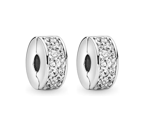 PHCLASY Clip Stopper Charms Kompatibilität für Europas Armband Anhänger für Damen von PHCLASY