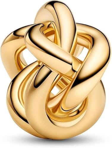 PHCLASY Gold Infinity Knot Charms Kompatibilität für Europas Armband Anhänger für Damen von PHCLASY