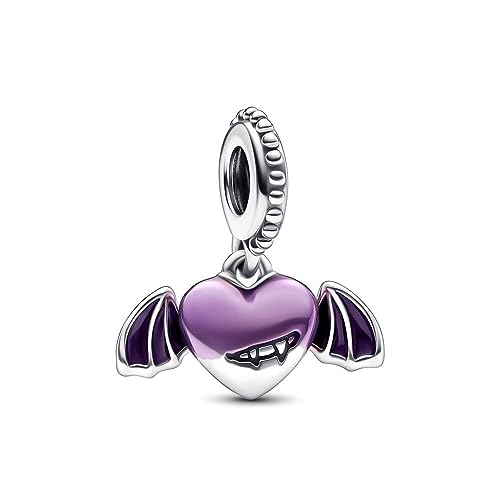 PHCLASY Halloween Vampire Winged Charms Anhänger für Damen 925 Sterling Silber Bead Charm Kompatibilität für Europas Armband von PHCLASY