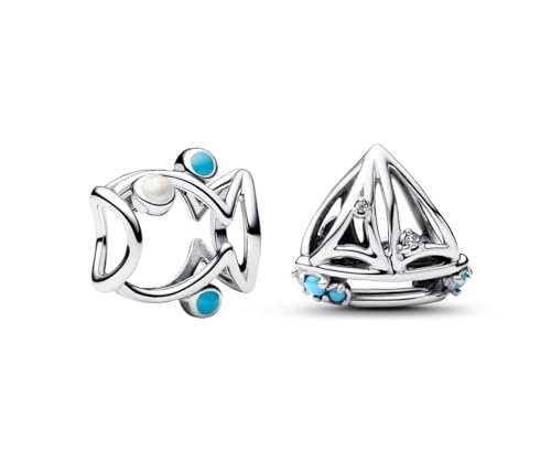 PHCLASY Meer Tiere Set Charm für Armbänder Halsketten und europäische Schlange Kette Große Geschenke für Frauen Urlaub Urlaub/Geburtstag von PHCLASY