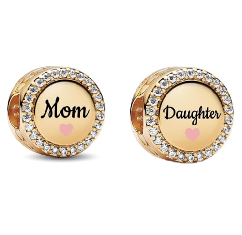 PHCLASY Muttertag Set Charm Kompatibel für Armbänder Halsketten und europäische Schlange für Frauen Muttertag Schmuck Geschenk PHCLASY Muttertag Set Charm Kompatibel für Armbänder Halsketten und europäische Schlange für Frauen Muttertag Schmuck Geschenk von PHCLASY