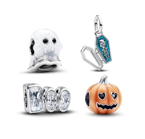 PHCLASY Skull Set Charms Halloween Anhänger Bead für Europas Armband Damen von PHCLASY