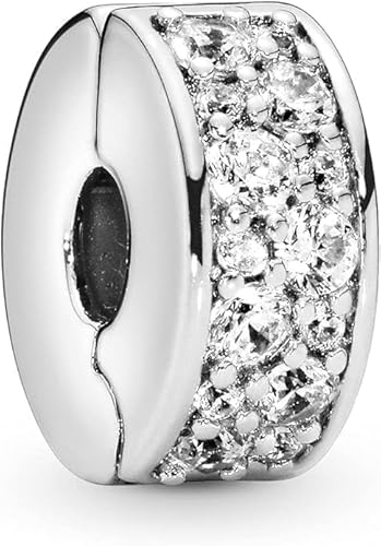 PHCLASY Stopper Clip Charms Kompatibilität für Europas Armband Anhänger für Damen von PHCLASY