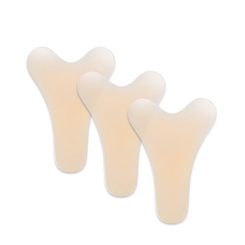 PHCOMRICH Camel Toe Concealer, Seamless Camel Toe Hider, Reusable Anti Camel Toe Silicone Insert, No Camel Toe Underwear Guard, Cameltoe Concealer Cover 3 Pack(Y Shape) von PHCOMRICH