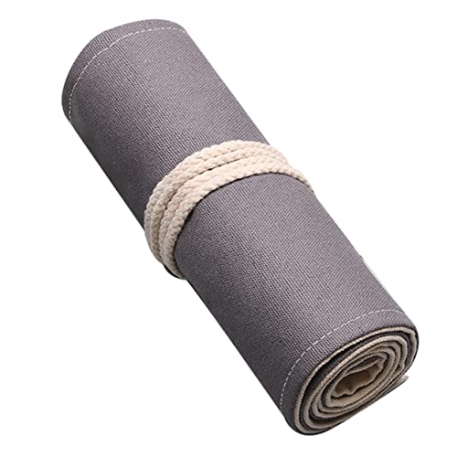 PHENOFICE Stifteaufbewahrung Organizer Tasche Handgefertigt Canvas Material Mehrere Fächer Platz Für Bleistifte Kugelschreiber Tragbar Hosentaschen Koffer Handtaschen von PHENOFICE