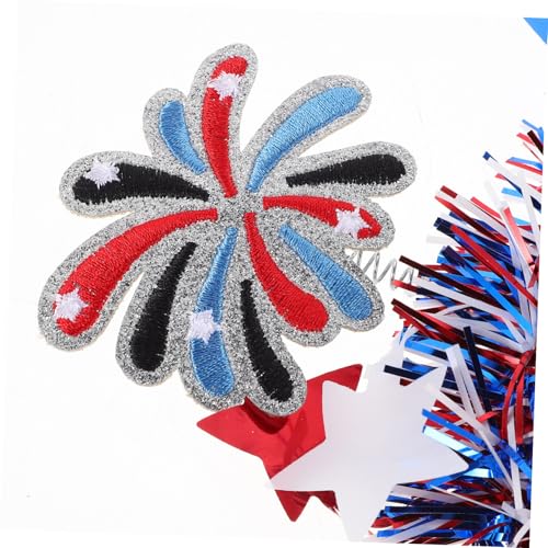 PHENOFICE 2 Stück Teiliges American Flag Stirnband für Frauen Leichtes Komfortables Haarband in Rot Weiß Blau Patriotisches Of July Zubehör für Unabhängigkeitstag Feiern und Party von PHENOFICE