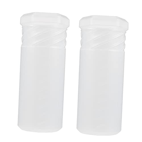 PHENOFICE 2 Stück Rasierpinsel-reiseetui- Kunststoff-rasieraufbewahrungsbox Mit Verstellbarem Pinselständer von PHENOFICE