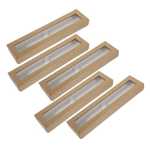 PHENOFICE 5 Stück Leere Stiftboxen Füllfederhalter-etuis Stift-geschenkboxen Einzelne Stiftverpackungen Aus Papier von PHENOFICE