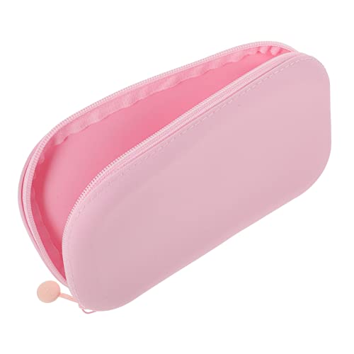 PHENOFICE Großer Silikon Federmäppchen Für Schule Und Büro Stilvolle Aufbewahrung Für Stifte Bleistifte Und Kosmetik Praktische Schreibwaren Tasche von PHENOFICE