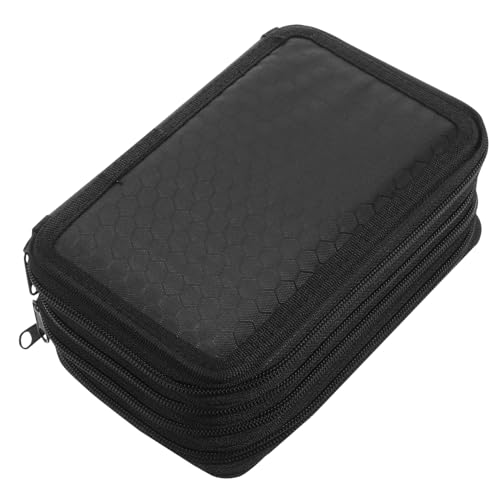PHENOFICE Oxford Stoff Schreibwarentasche, Schreibwaren Organizer, Federmäppchen Mit Reißverschluss, Mehrschichtige Federmäppchen Mit Reißverschluss, Federmäppchen Mit Reißverschluss, Stoff PHENOFICE Oxford Stoff Schreibwarentasche, Schreibwaren Organizer, Federmäppchen Mit Reißverschluss, Mehrschichtige Federmäppchen Mit Reißverschluss, Federmäppchen Mit Reißverschluss, Stoff von PHENOFICE