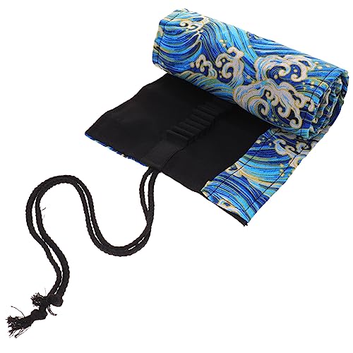 PHENOFICE Roll Wrap Federmäppchen Bleistift Roll-up-etui Stiftetasche Tragbarer Japanischer Spar-Organizer von PHENOFICE