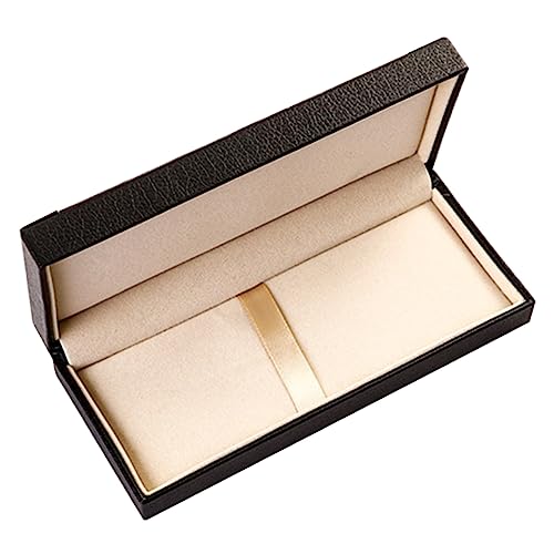 PHENOFICE Lederstiftetui Stiftebox Aus Leder Stiftetui Für Füllfederhalter Filigranes Stiftetui Lederstiftbeutel Schachtel Für Stift Stiftgeschenkbox Für Büro Und Schule von PHENOFICE