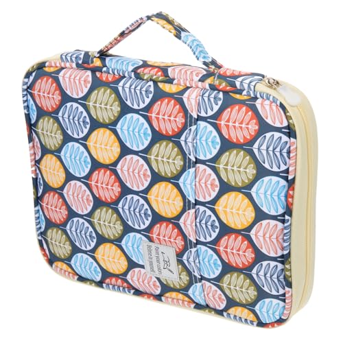 PHENOFICE Federmäppchen Niedlicher Maker-Organizer Pinseltasche Skizzen-bleistifttasche Mit Reißverschluss Und 96 Taschen Für Die Schule von PHENOFICE