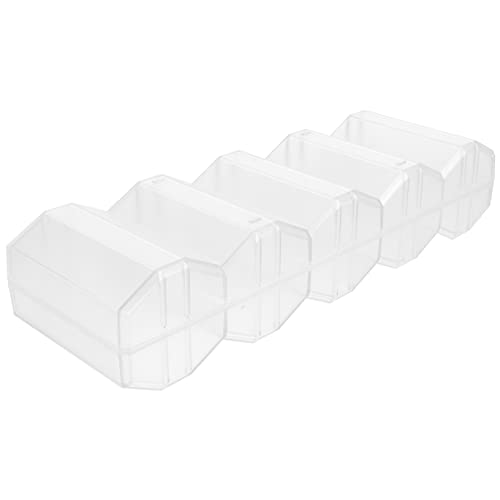 PHENOFICE Transparente Poker Chip Box Mit Fächern Tragbarer Und Stabiler Chips Organizer Aufbewahrungslösung Für Pokerabende Und Spieleabende von PHENOFICE