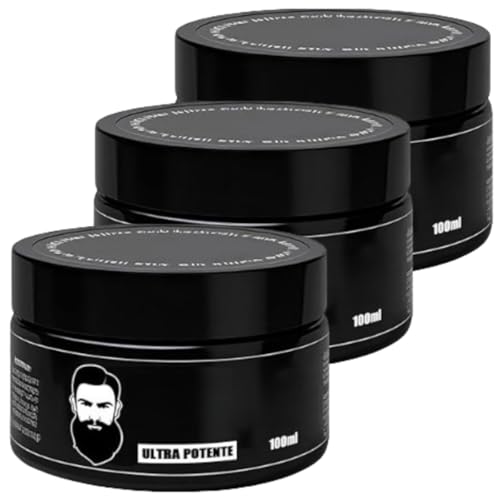 Bartwuchs-stimulierender Balsam, extra starker Bartbalsam, pflegt und stärkt, feuchtigkeitsspendende Pflege für alle Männer von PHFDQKG