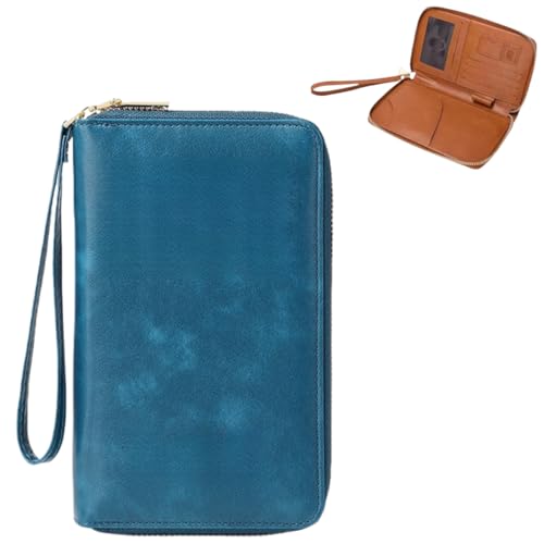 PHFDQKG Multifunktionale Reisepasshülle – EIN unverzichtbares Reiseutensil für Kreditkarten, Tickets und Bargeld von PHFDQKG