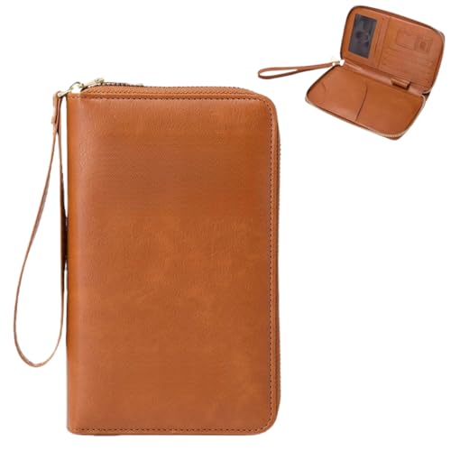 PHFDQKG Multifunktionale Reisepasshülle – EIN unverzichtbares Reiseutensil für Kreditkarten, Tickets und Bargeld von PHFDQKG