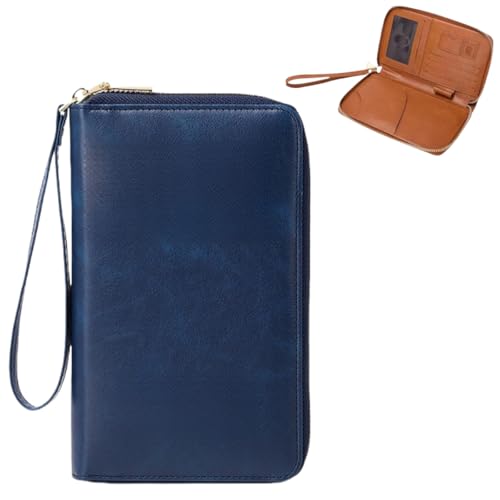 PHFDQKG Multifunktionale Reisepasshülle – EIN unverzichtbares Reiseutensil für Kreditkarten, Tickets und Bargeld von PHFDQKG