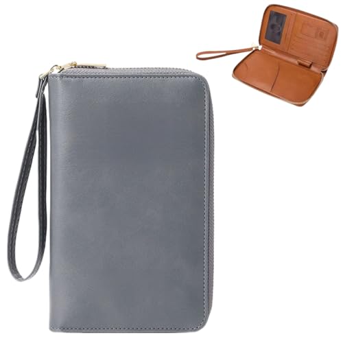 PHFDQKG Multifunktionale Reisepasshülle – EIN unverzichtbares Reiseutensil für Kreditkarten, Tickets und Bargeld von PHFDQKG