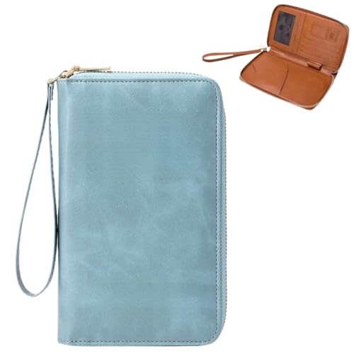 PHFDQKG Multifunktionale Reisepasshülle – EIN unverzichtbares Reiseutensil für Kreditkarten, Tickets und Bargeld von PHFDQKG