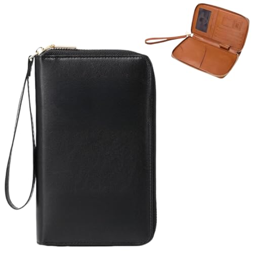 PHFDQKG Multifunktionale Reisepasshülle – EIN unverzichtbares Reiseutensil für Kreditkarten, Tickets und Bargeld von PHFDQKG