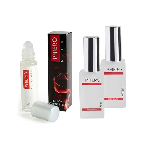 2 Phiero Notte + Phiero Night Man: Parfüms mit Pheromonen für männer von PHIERO