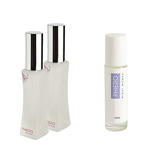 2 Phiero Woman + Phiero Night Woman: Parfüms mit Pheromonen für frauen von PHIERO