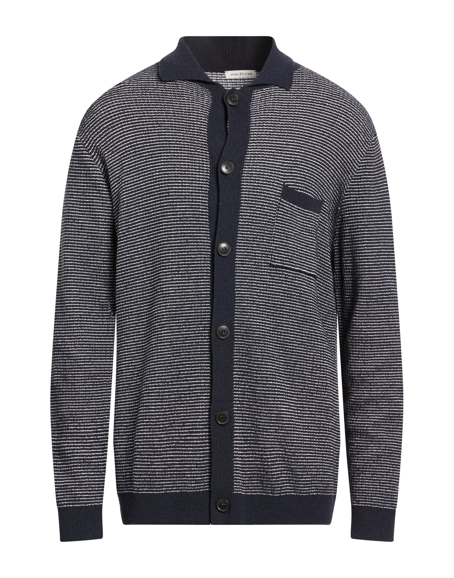 PHIL PETTER Strickjacke Herren Marineblau von PHIL PETTER