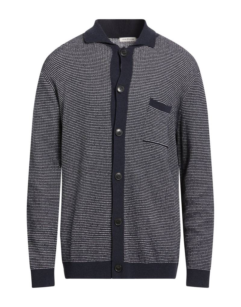 PHIL PETTER Strickjacke Herren Marineblau von PHIL PETTER