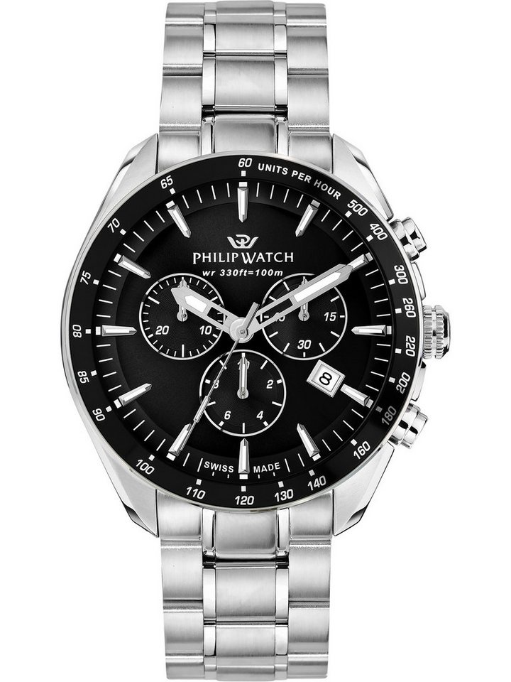 PHILIP WATCH UHREN Chronograph Philip Watch Herren-Uhren Analog Quarz von PHILIP WATCH UHREN