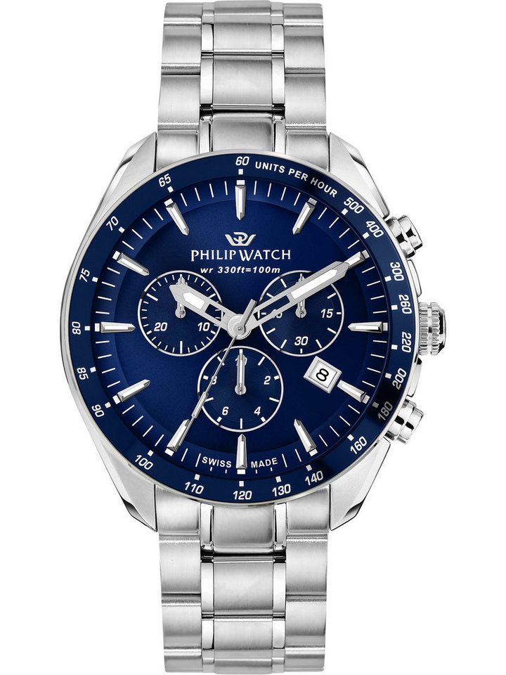 PHILIP WATCH UHREN Chronograph Philip Watch Herren-Uhren Analog Quarz von PHILIP WATCH UHREN