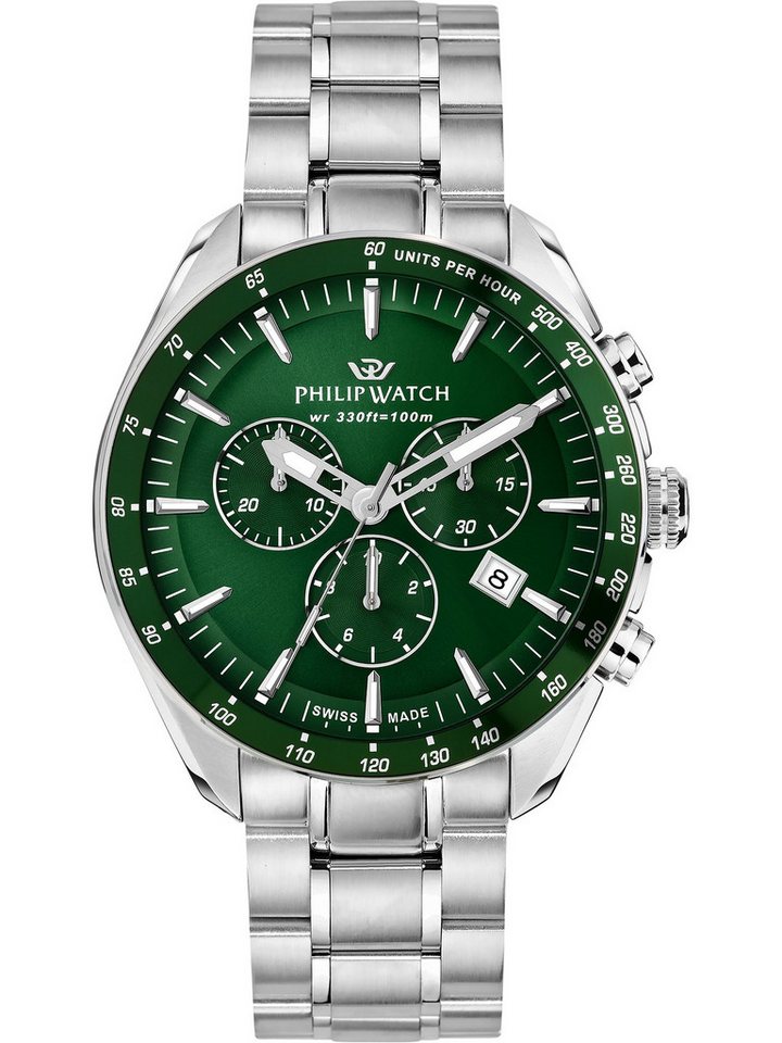 PHILIP WATCH UHREN Chronograph Philip Watch Herren-Uhren Analog Quarz von PHILIP WATCH UHREN