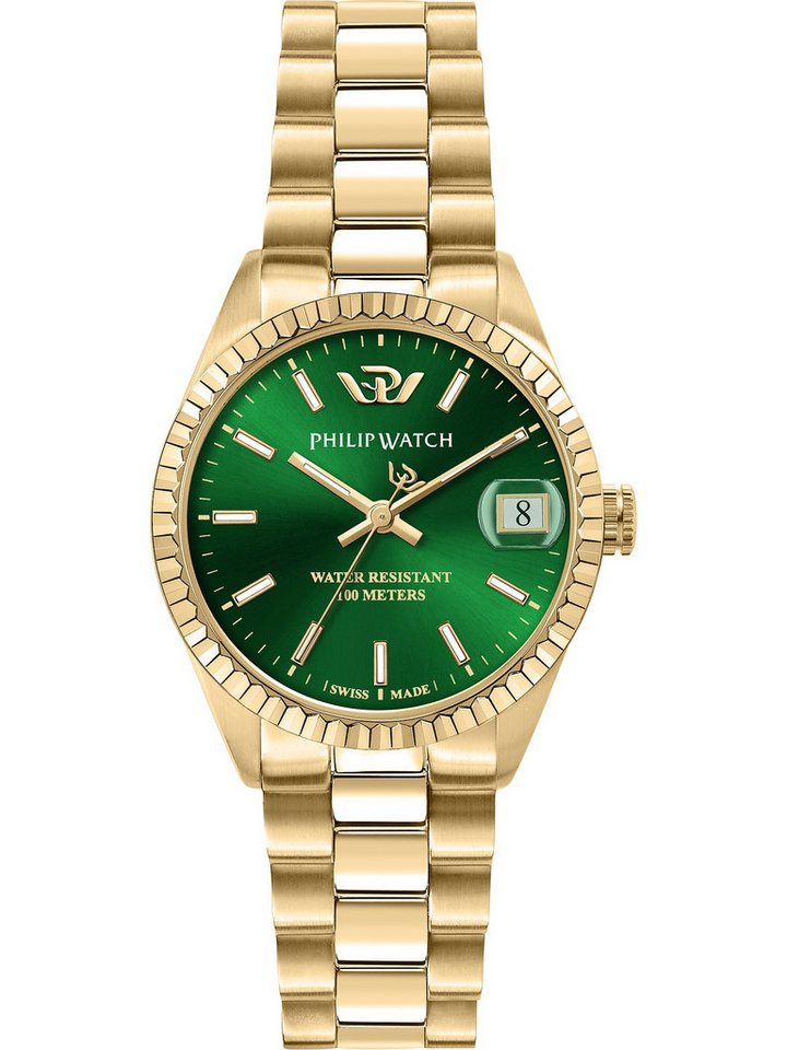 PHILIP WATCH UHREN Quarzuhr Philip Watch Damen-Uhren Analog Quarz von PHILIP WATCH UHREN