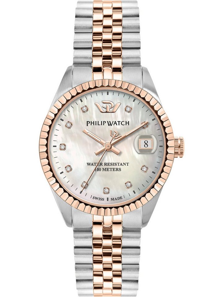 PHILIP WATCH UHREN Quarzuhr Philip Watch Damen-Uhren Analog Quarz von PHILIP WATCH UHREN