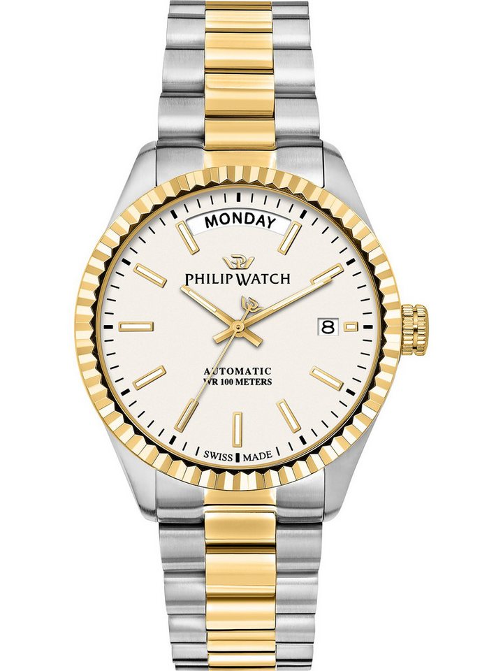 PHILIP WATCH UHREN Quarzuhr Philip Watch Herren-Uhren Analog Automatik von PHILIP WATCH UHREN