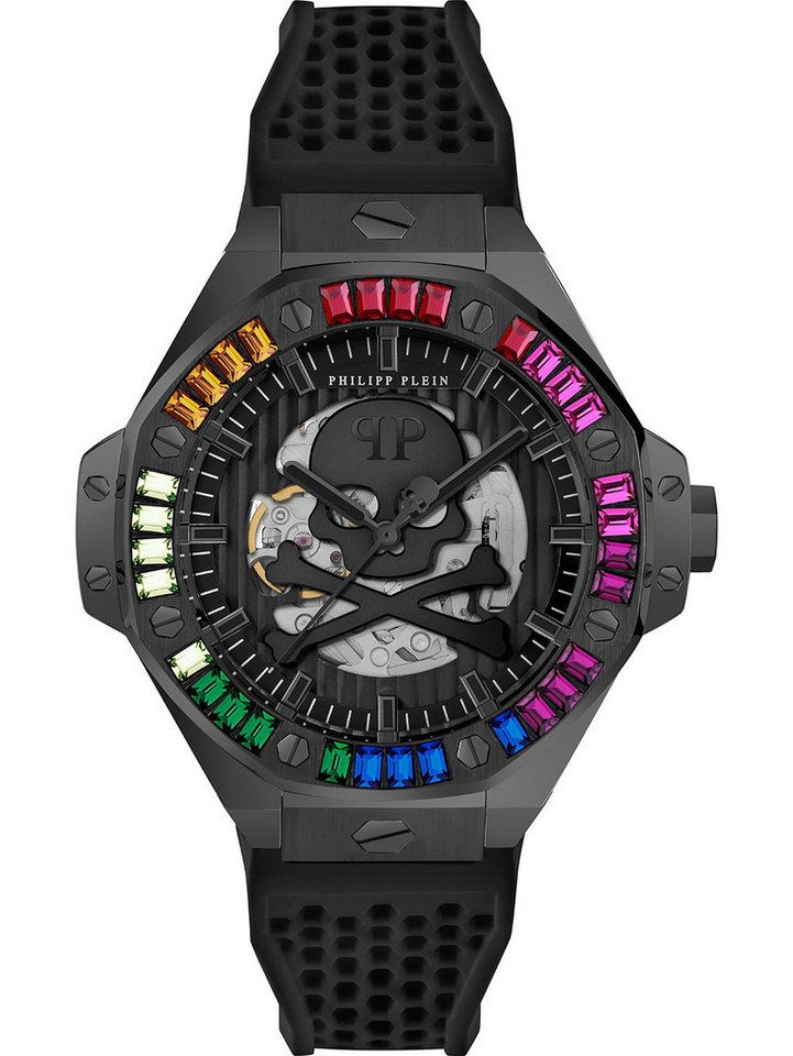 PHILIPP PLEIN Automatikuhr Philipp Plein PWPFA0424 Herrenuhr Skeleton Royal Automatik 46mm 5ATM Philipp Plein PWPFA0424 Herrenuhr Skeleton Royal Automatik 46mm 5ATM von PHILIPP PLEIN
