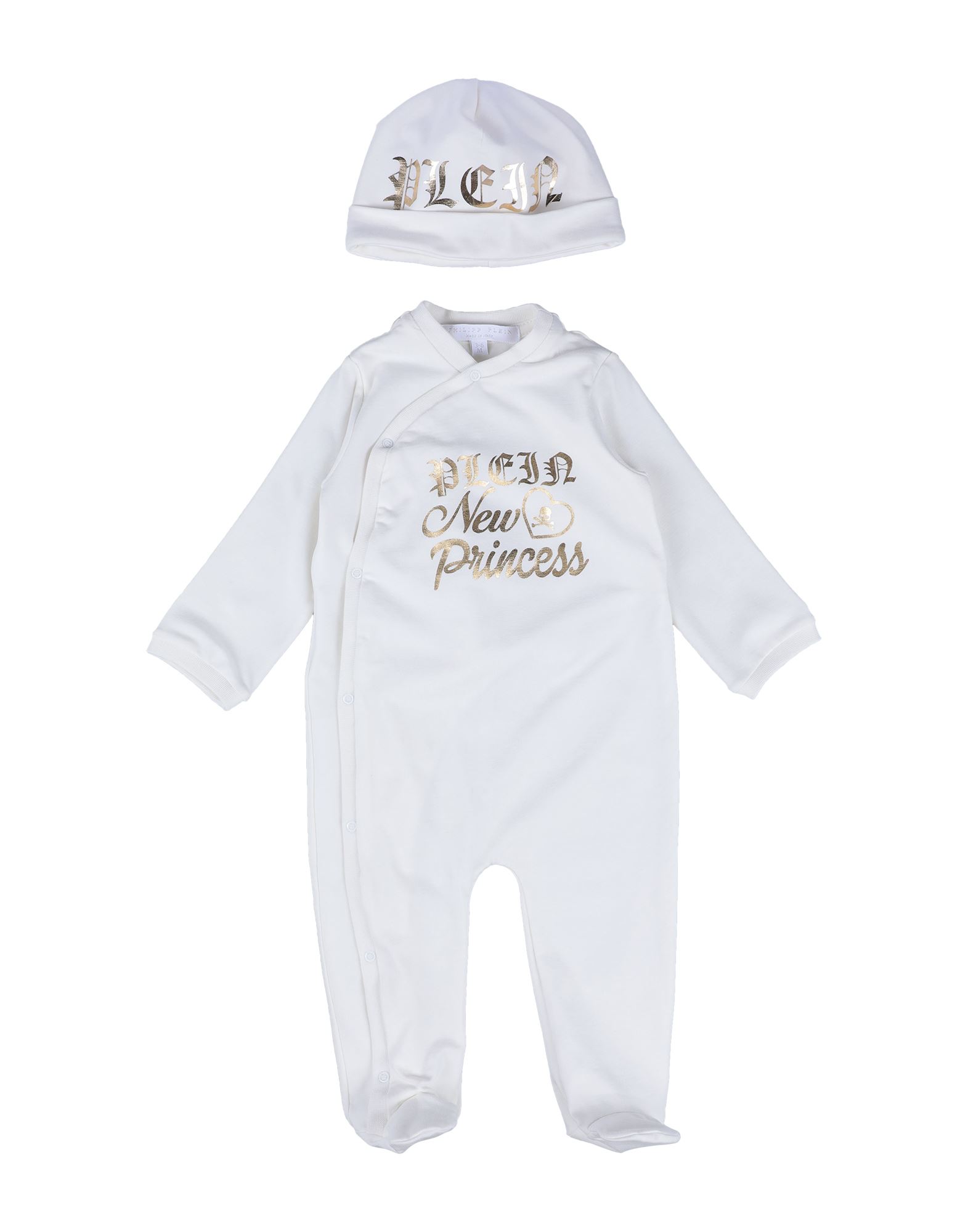 PHILIPP PLEIN Babystrampler & -latzhosen Kinder Elfenbein von PHILIPP PLEIN