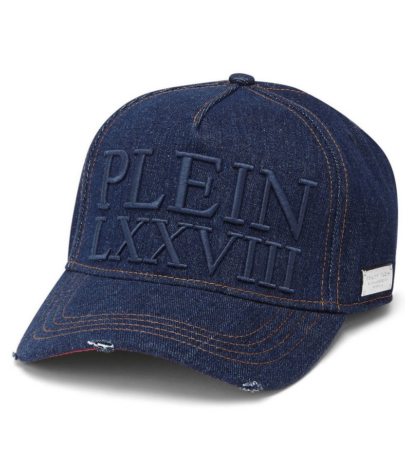 PHILIPP PLEIN Baseball Cap Iconic Kappe Unisex Limited metal Logo an der Seite von PHILIPP PLEIN