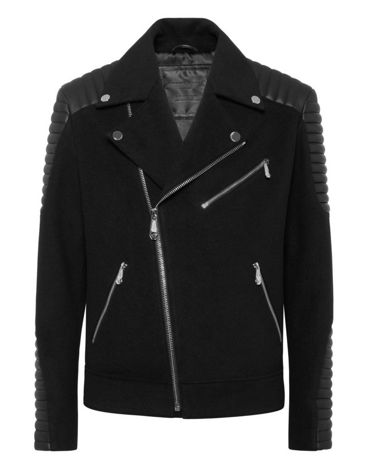 PHILIPP PLEIN Bikerjacke Biker-Jacke von PHILIPP PLEIN