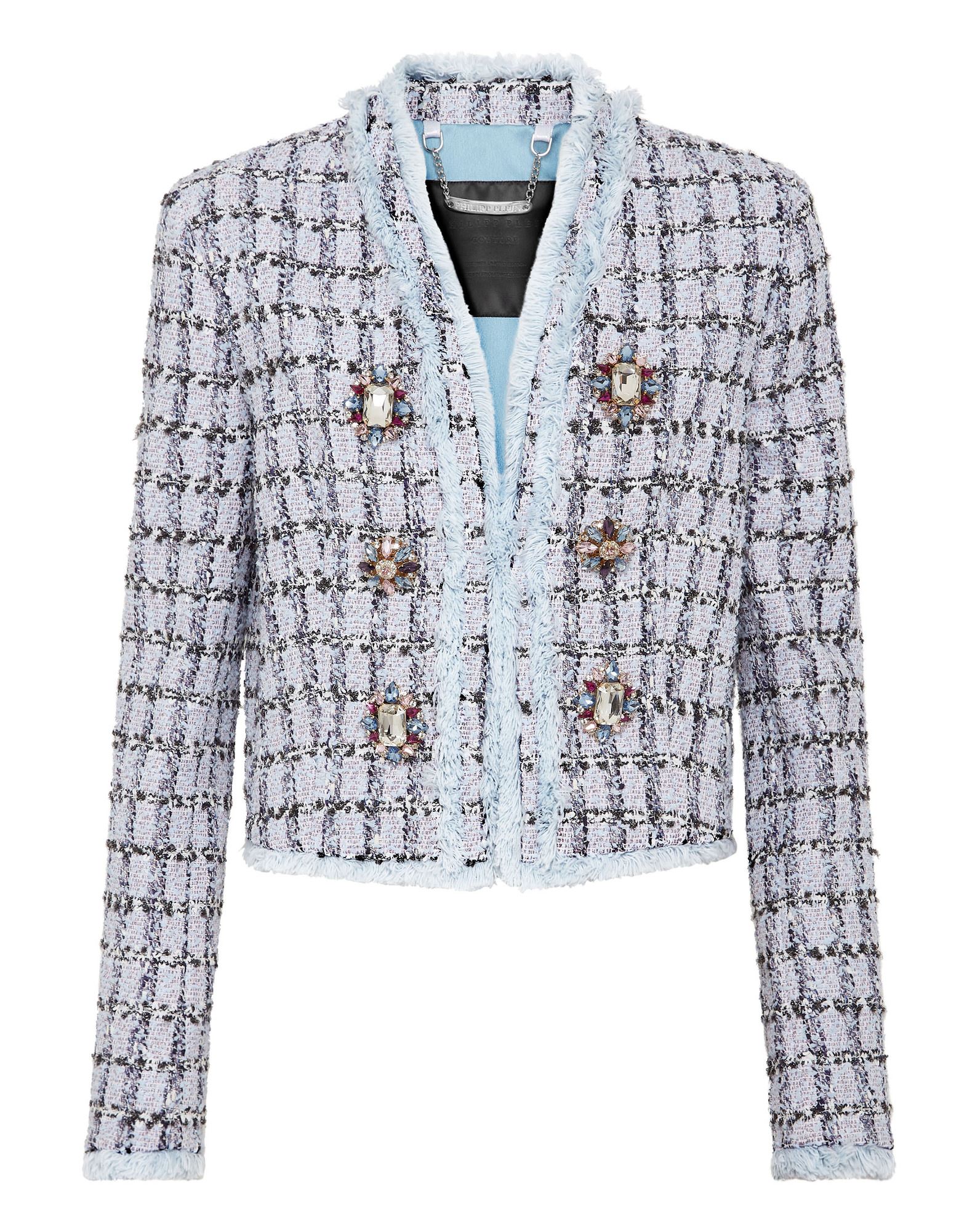 PHILIPP PLEIN Blazer Damen Hellblau von PHILIPP PLEIN