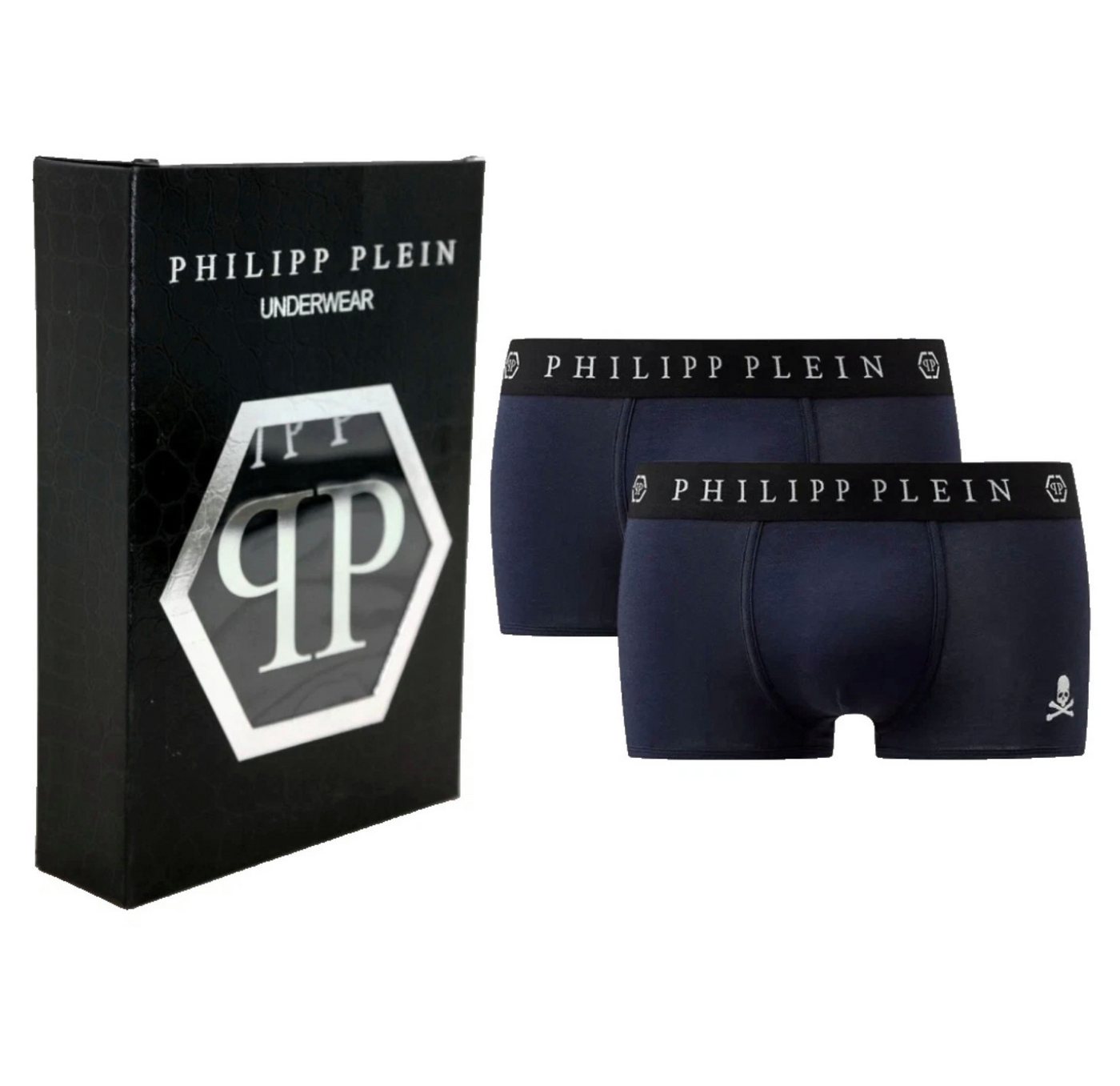 PHILIPP PLEIN Boxer 2er-Pack Herren Unterwäsche Shorts Original Verpackt in Python-Optik Geschenkbox PHILIPP PLEIN Boxer 2er-Pack Herren Unterwäsche Shorts Original Verpackt in Python-Optik Geschenkbox von PHILIPP PLEIN