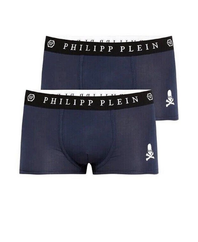 PHILIPP PLEIN Boxershorts Philipp Plein Herren Unterwasche, PHILIPP PLEIN 2er BiPack Boxersshort Logo-Schriftzug von PHILIPP PLEIN