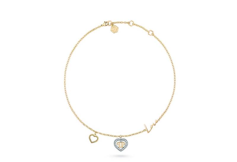 PHILIPP PLEIN Charm-Kette PLEIN ROCKED HEART (1-tlg) von PHILIPP PLEIN