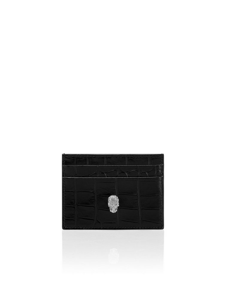 PHILIPP PLEIN Clutch Skull Crocco Print von PHILIPP PLEIN